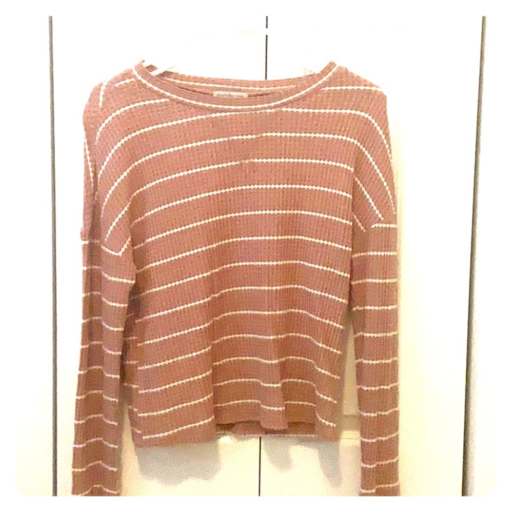 Pink Striped Long Sleeve